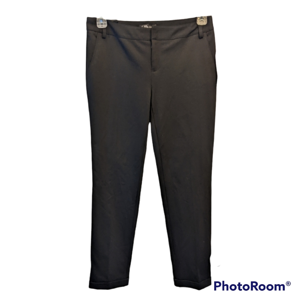 NWT INC SKINNY DEEP BLACK PANTS SIZE 8
